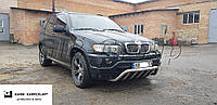 Защита переднего бампера - Кенгурятник BMW X5 (00-06)