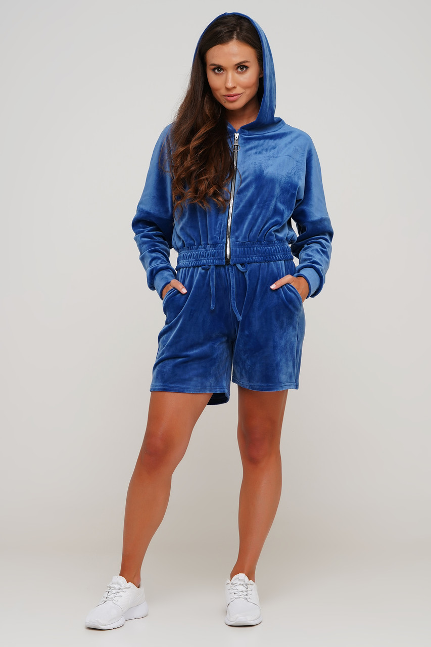 Комплект шорти та кроп-топ із довгим рукавом TM Orli, фото 1