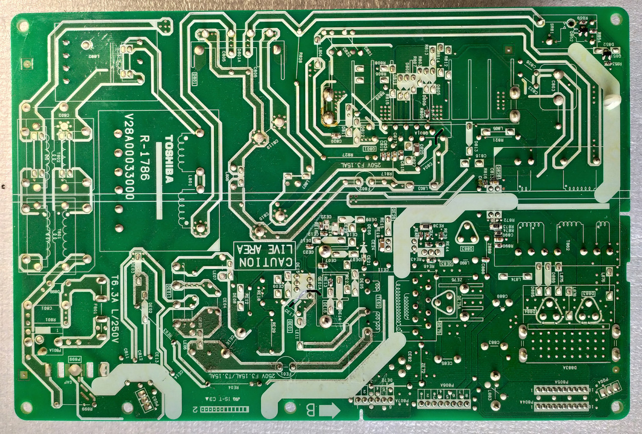 Блок питания Toshiba V28A0032701 (на телевизор Toshiba 32A3000P) - фото 2 - id-p1402890843