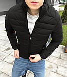 Чоловіча куртка весняна демісезонна весна-осінь чорна Туреччина. Живе фото (Чоловічі куртки), фото 5