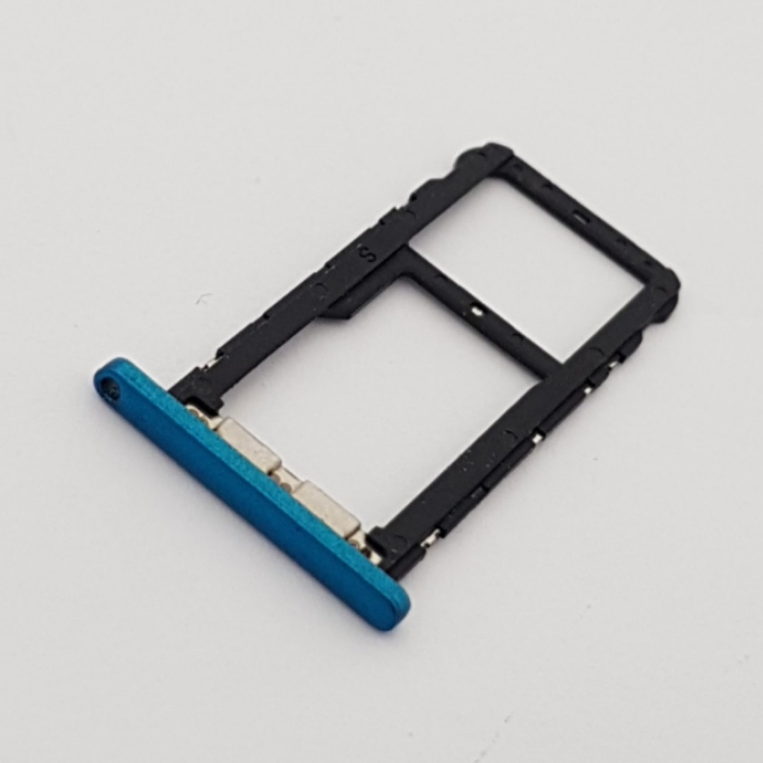 Сім лоток zte blade a7 2020 синій градієнт сервісний оригінал з розборки