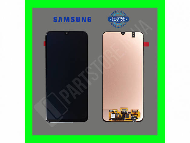 Дисплей Samsung M305 Black M30 2019 (GH82-19347A) сервісний оригінал (без рамки), фото 1