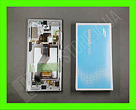 Дисплей Samsung N975 Aura White Note 10+ (GH82-20838B) сервисный оригинал в сборе с рамкой