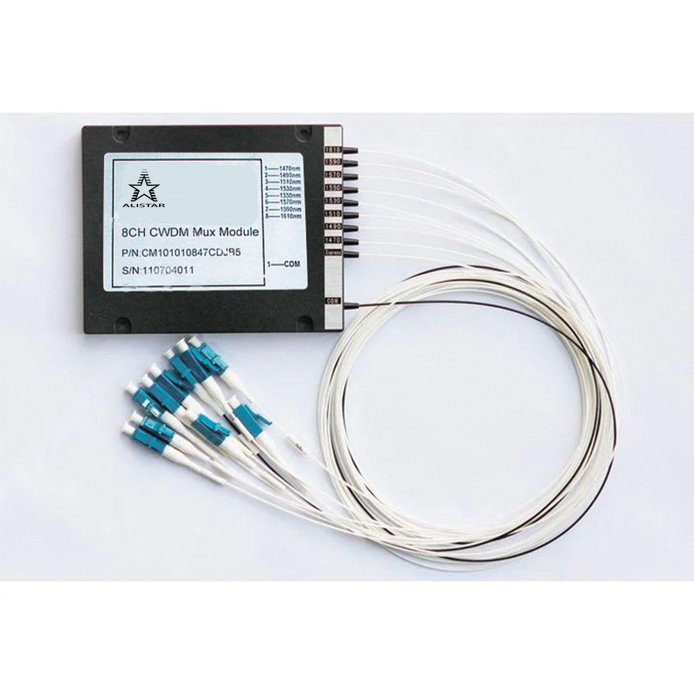 Мультиплексор CWDM 1x8 TX1470nm-1610nm Mux/Demux