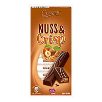 Шоколад темный Choceur Nuss & Crisp Riegel 200 г Германия