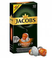 Кофе в капсулах Jacobs Espresso 7 Classico Nespresso (10 шт.) Нидерланды, Неспрессо Якобс