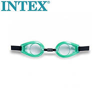 Очки для плавания Intex Play Googles 55602 зелёные