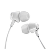 Навушники вакуумні з мікрофоном провідні гарнітура CELEBRAT G4 Білий, фото 2