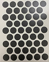 Заглушка конфірмата самоклеящаяся в=14 ДС Антрацит (50шт) (1616)