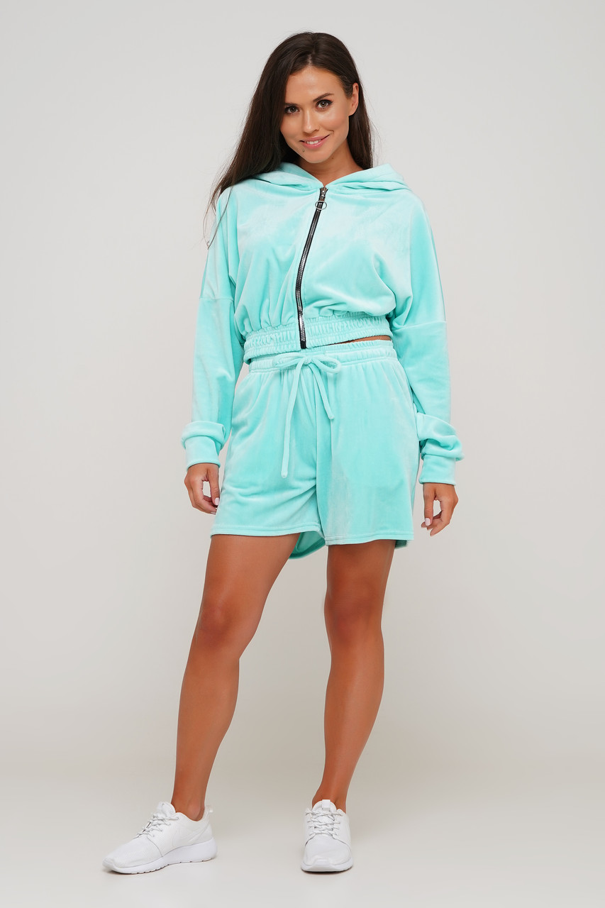 Комплект шорти та кроп-топ із довгим рукавом TM Orli, фото 1