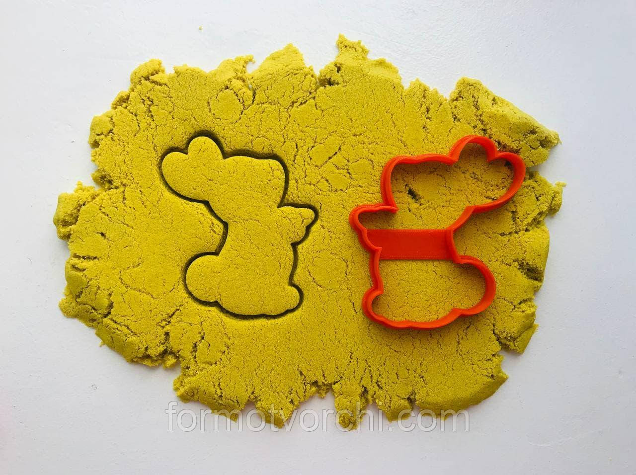 3D формочки-вирубки для пряників "Зайчик 125"