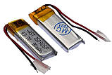 Літій-полімерний акумулятор Li-pol 350926P, 90mAh 3.7 V 1 шт., фото 2