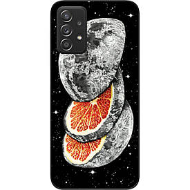 Чохол силіконовий для Samsung A52 Galaxy A525F з картинкою Апельсин