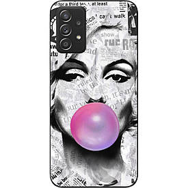 Чохол силіконовий для Samsung A52 Galaxy A525F з картинкою Монро