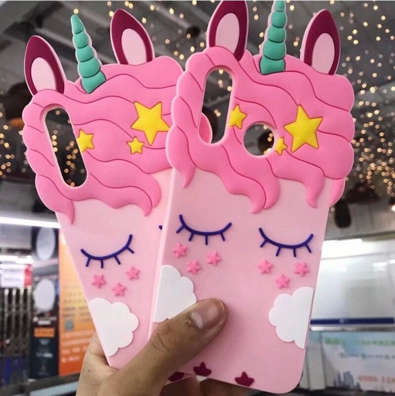 Чохол бампер Єдиноріг 3D гумовий для Samsung Galaxy A40 (A405F)