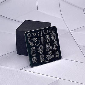Пластина для стемпинга PY - F015