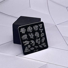 Пластина для стемпинга PY - F020