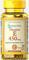 Вітамін Е Puritan's Pride Vitamin E 450 мг 50 капсул