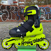 Детские раздвижные ролики Rollerblade Microblade Neon 2021