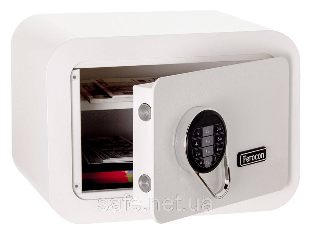 Сейф меблевий Ferocon Energy 25E (ВxШxГ:250x350x280), сейф для дому, сейф для грошей, сейф для офісу та докуменів