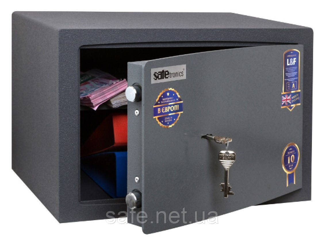 Сейф меблевий Safetronics NTL 24M (ВxШxГ:287x435x360), сейф для дому, сейф для грошей, сейф для офісу