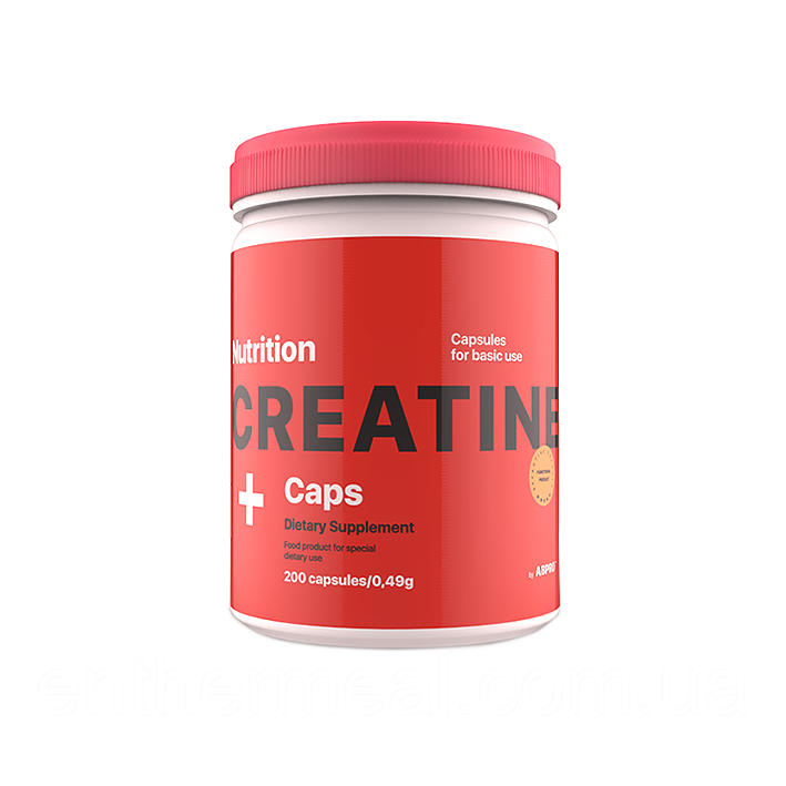 Креатин AB PRO Creatine Monohydrate Caps 200 капсул