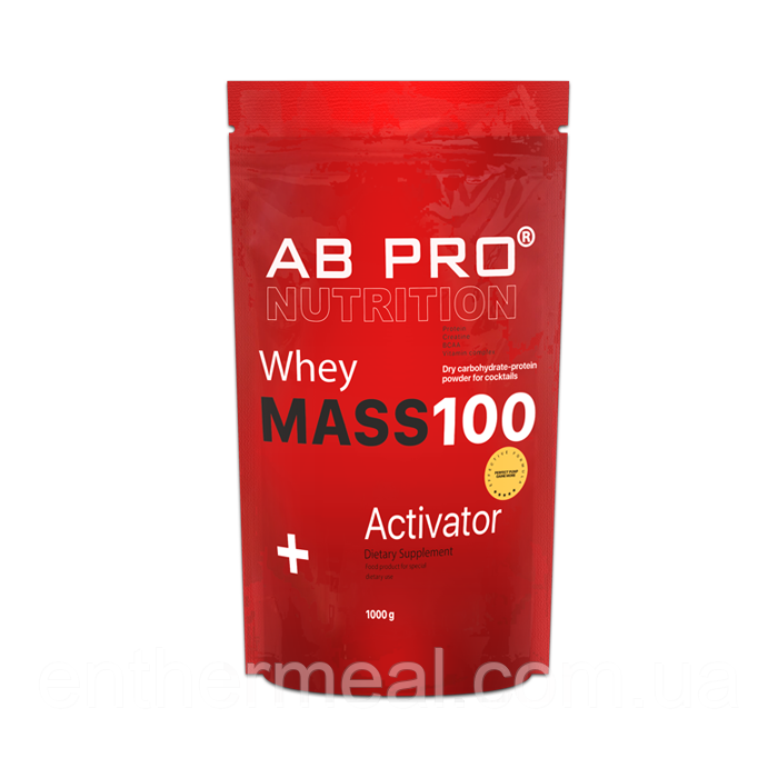Гейнер AB PRO MASS 100 Whey Activator 1000 г