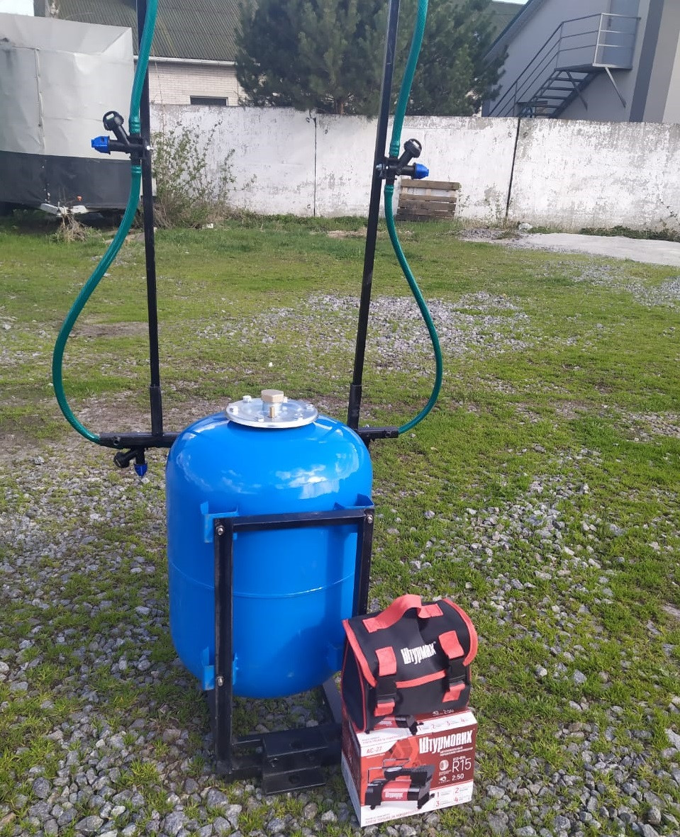 Обприскувач для мототрактора 100л 1Т, фото 1