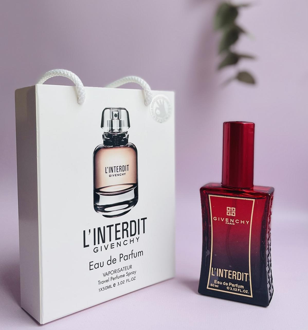 Givenchy L`INTERDIT (Живанши Л' Iнтердi) у подарунковій упаковці 50 мл. ОПТ