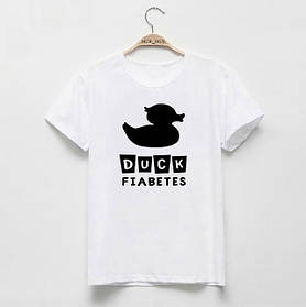 Футболка чоловіча "DUCK FIABETES"