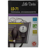 Механічний тонометр із манжетою 25-36 см і зі стетоскопом Little Doctor LD-71