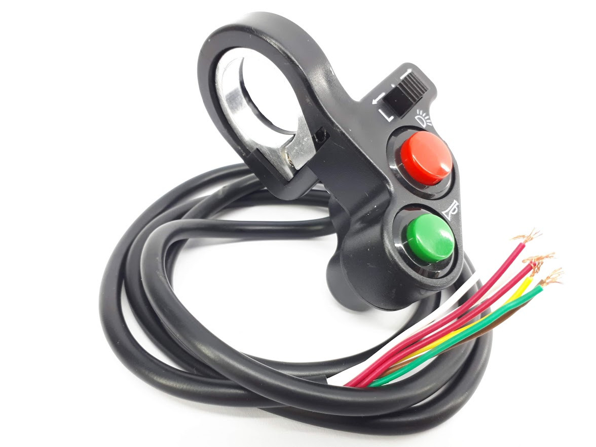 Блок кнопок на кермо квадроцикла Універсальний сигнал повороти габарит стартер, фото 1
