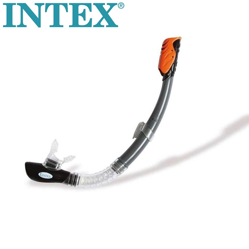 Трубка для плавання Intex Hyper-Flow Sr. Snorkels 55924 сіра