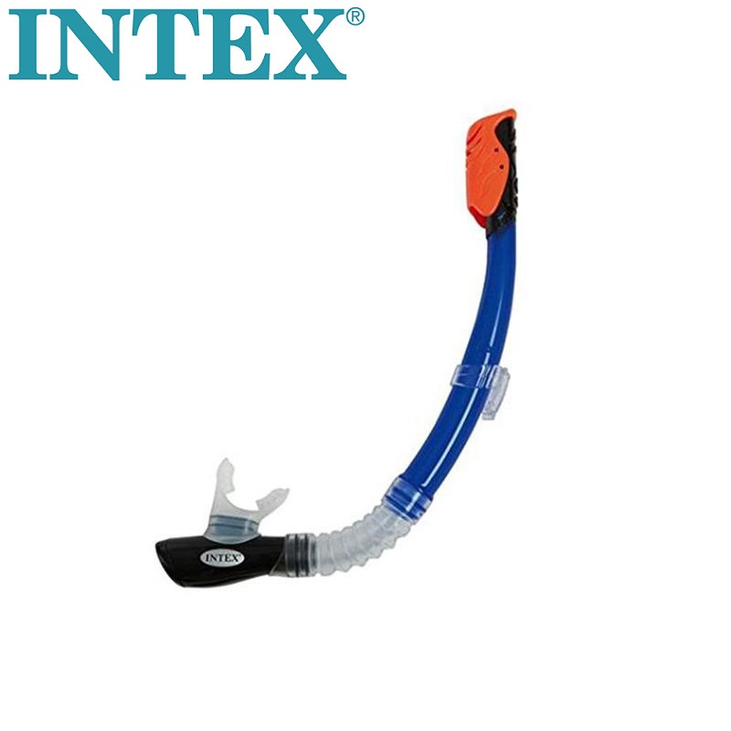 Трубка для плавання Intex Hyper-Flow Sr. Snorkels 55924 синя