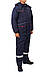 Куртка робоча утеплена FREE WORK Спецназ New, темно-синій, 44-46/3-4, фото 7