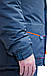 Куртка робоча утеплена FREE WORK Dexter, сірий-жовтогарячий, 44-46/3-4, фото 8