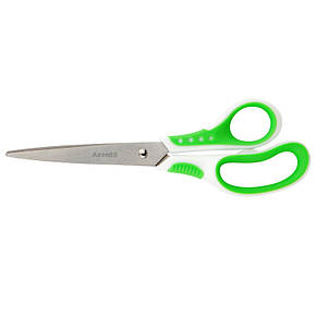 Ножиці Shell, 20 см, біло-зелені, фото 1