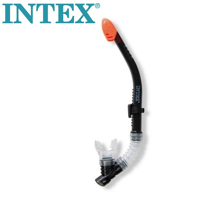 Трубка для плавания Intex Easy-Flow Snorkels 55928 чёрная