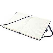 Книга записна Partner Prime, 145*210, 96арк, кліт, синя, фото 5