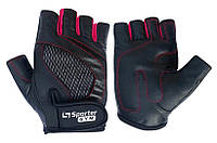 Перчатки для фитнеса Sporter Перчатки Women (MFG-204.4 A) - Black/Pink