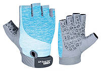 Рукавички для фітнесу Sporter Перчатки Women (MFG-235.7 A) - Grey/Blue