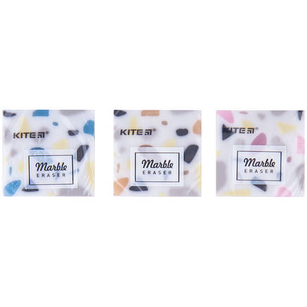 Ластик кольоровий "Marble", асорті, фото 1