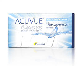 Контактні лінзи астигматичні Acuvue Oasys for Astigmatism 1уп(6шт)