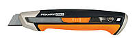 Нож с выдвижным лезвием 18мм Fiskars CarbonMax. 259мм, 183г
