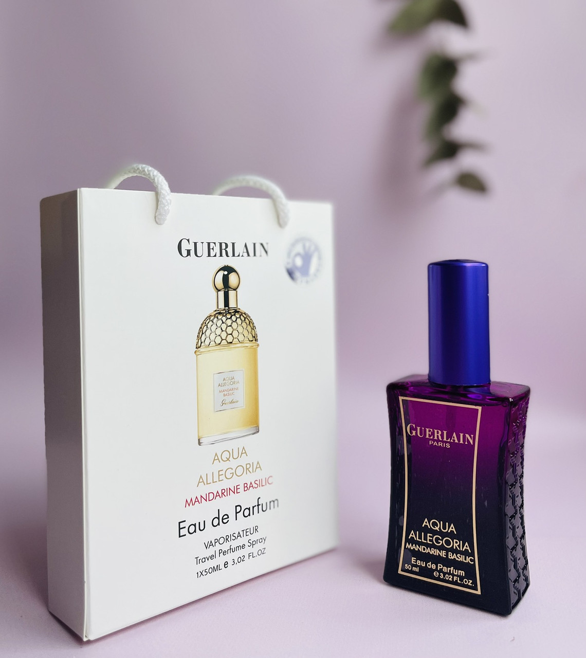 Guerlain Aqua Allegoria Mandarine Basilic (Герлен Мандарiн Базилік) у подарунковій упаковці 50 мл. ОПТ
