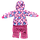 Дитячий весняний, осінній комбінезон (штани на шлейках і куртка) на флісі і тканини холлофайбер р 80 86 92 98, фото 5