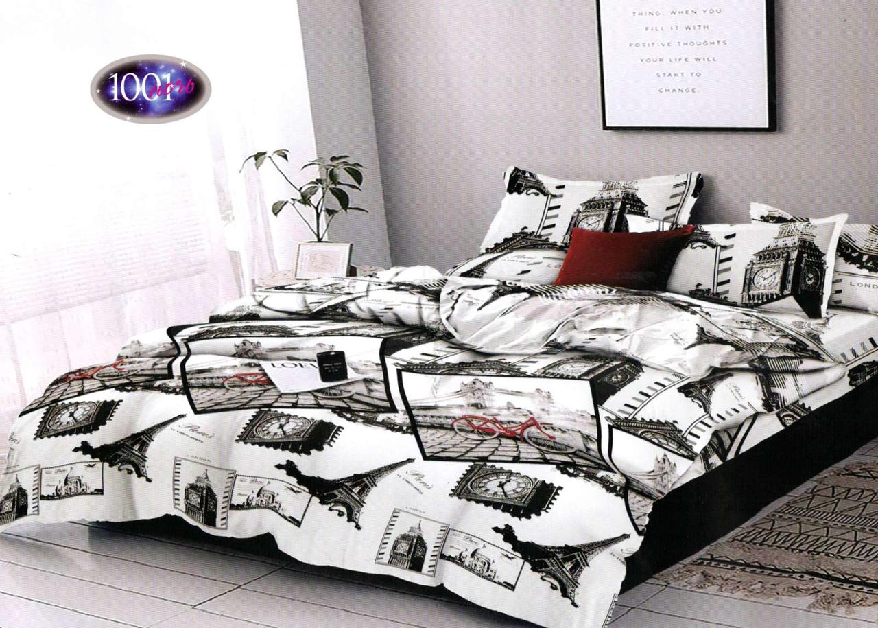 Набір постільної білизни Бязь Голд Люкс №бл188 Полуторний 150х220