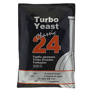 Сухі турбо дріжджі Turbo Yeast Classic 24
