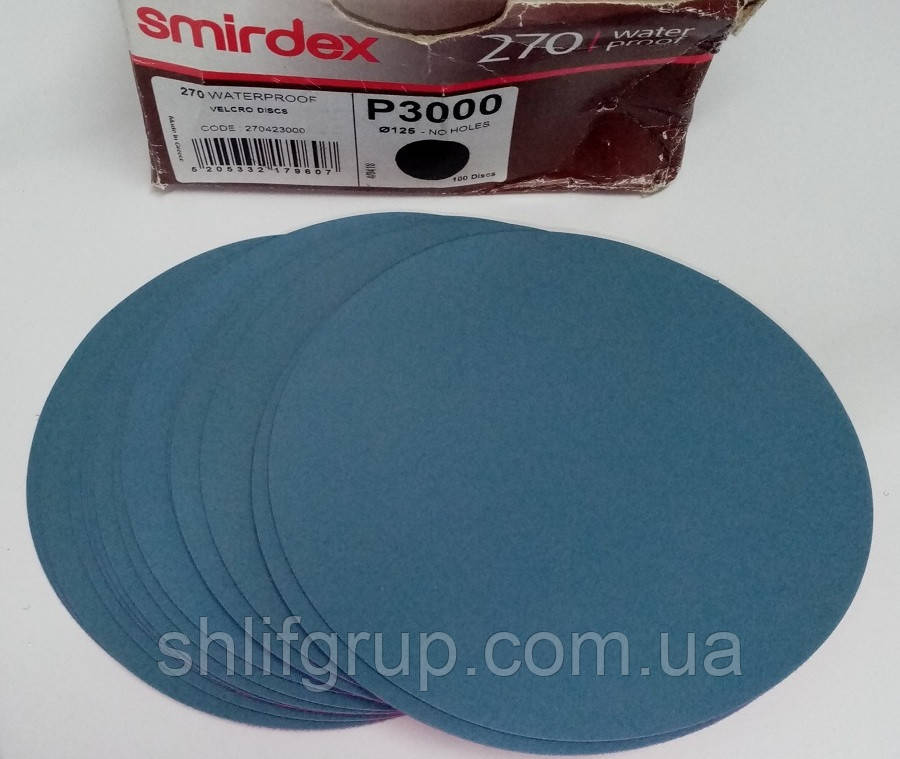 Суперфінішна полірування Р3000 Smirdex круг полірувальний