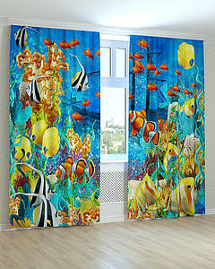 Фотоштори для дитячої акваріум